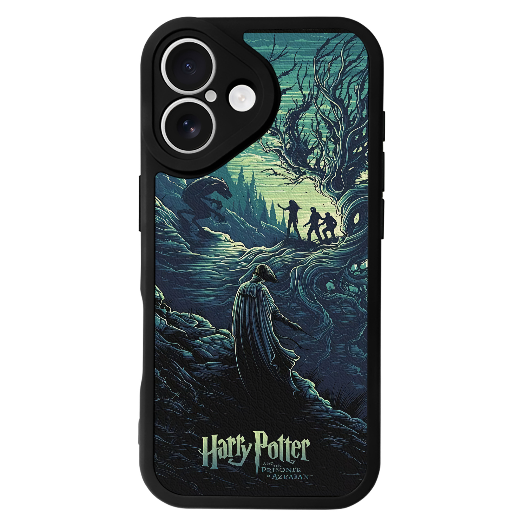 （画像用） Harry Potter ハリー・ポッターシリーズ 【iPhone 16シリーズ対応】シリコンスマホケース（レザー調） 材質：シリコン